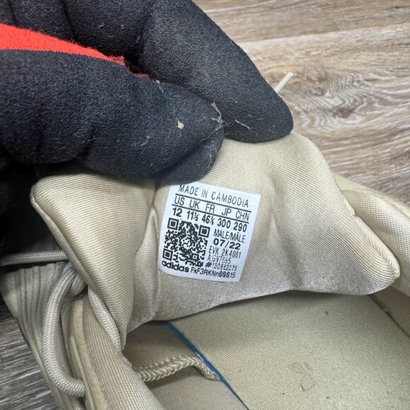 Adidas Ozelia Triple Beige Low Athletic Shoes Men's Size 12 - Picture 5 of 7